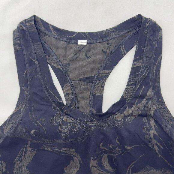 Athletic Running Shirt Tank Top Women Size S Racerback Muscle Workout Patterned - Picture 3 of 10